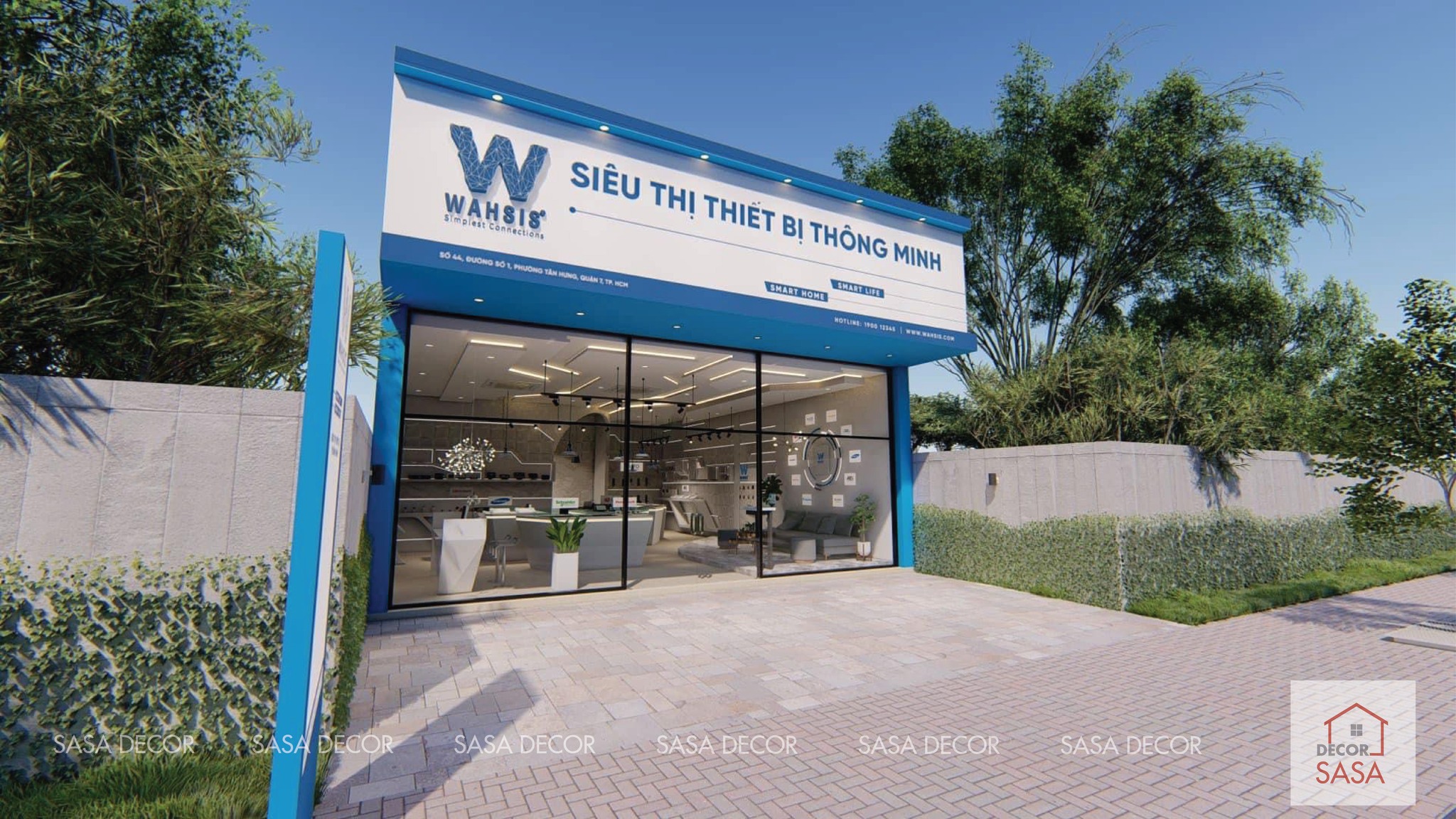 thi-cong-showroom-sieu-thi-dien-wahsis 3